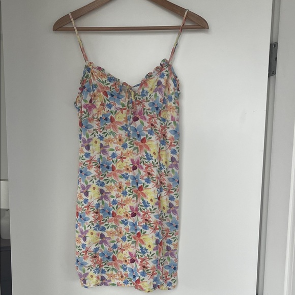 twik floral Multicolor Spaghetti Strap Dress - Picture 7 of 16